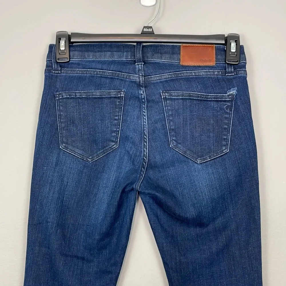 Madewell Skinny Skinny Blue Jeans. Mid Rise. Size 27.